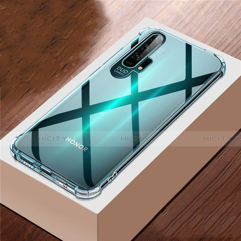 Custodia Silicone Trasparente Ultra Sottile Morbida K01 per Huawei Honor 20 Pro Chiaro