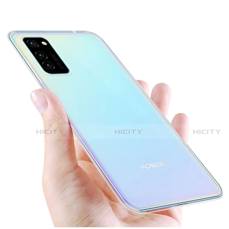 Custodia Silicone Trasparente Ultra Sottile Morbida K01 per Huawei Honor V30 Pro 5G Chiaro