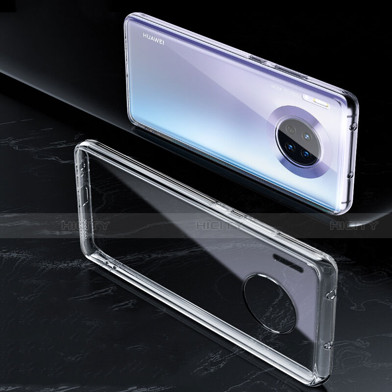 Custodia Silicone Trasparente Ultra Sottile Morbida K01 per Huawei Mate 30 Chiaro