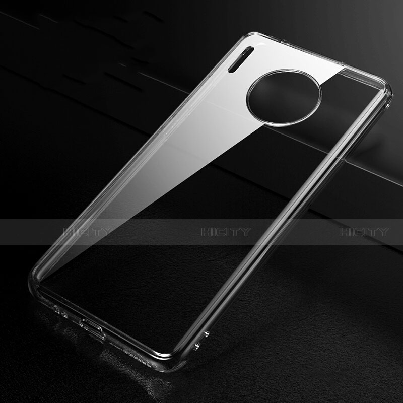 Custodia Silicone Trasparente Ultra Sottile Morbida K01 per Huawei Mate 30 Chiaro