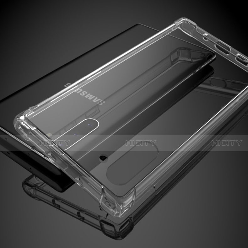 Custodia Silicone Trasparente Ultra Sottile Morbida K01 per Samsung Galaxy Note 10 5G Chiaro
