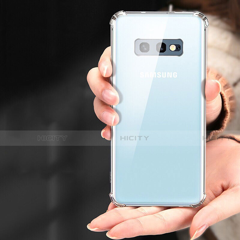 Custodia Silicone Trasparente Ultra Sottile Morbida K01 per Samsung Galaxy S10e Chiaro