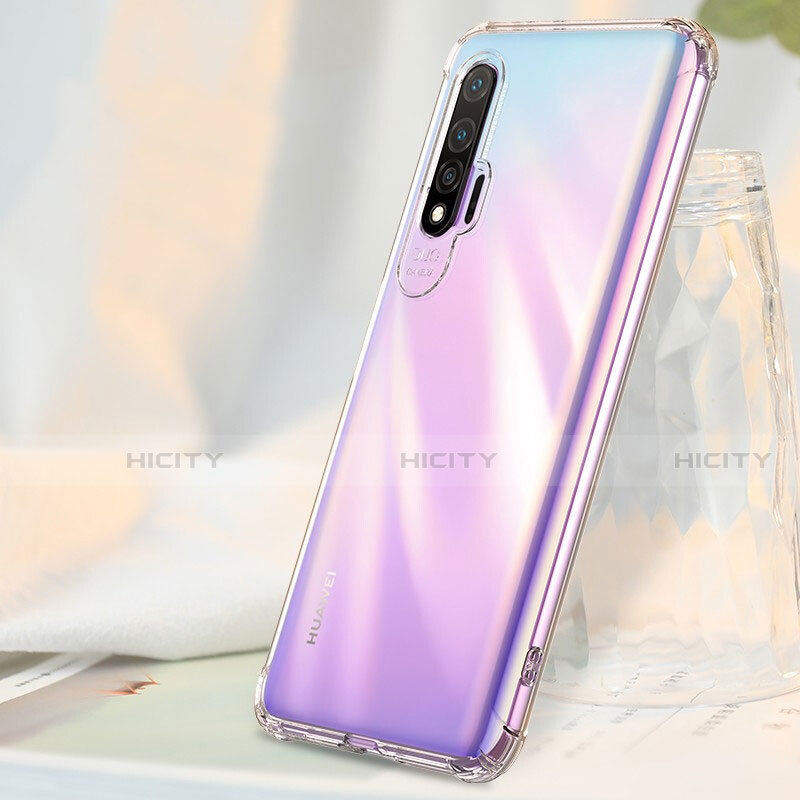 Custodia Silicone Trasparente Ultra Sottile Morbida K02 per Huawei Nova 6 5G Chiaro