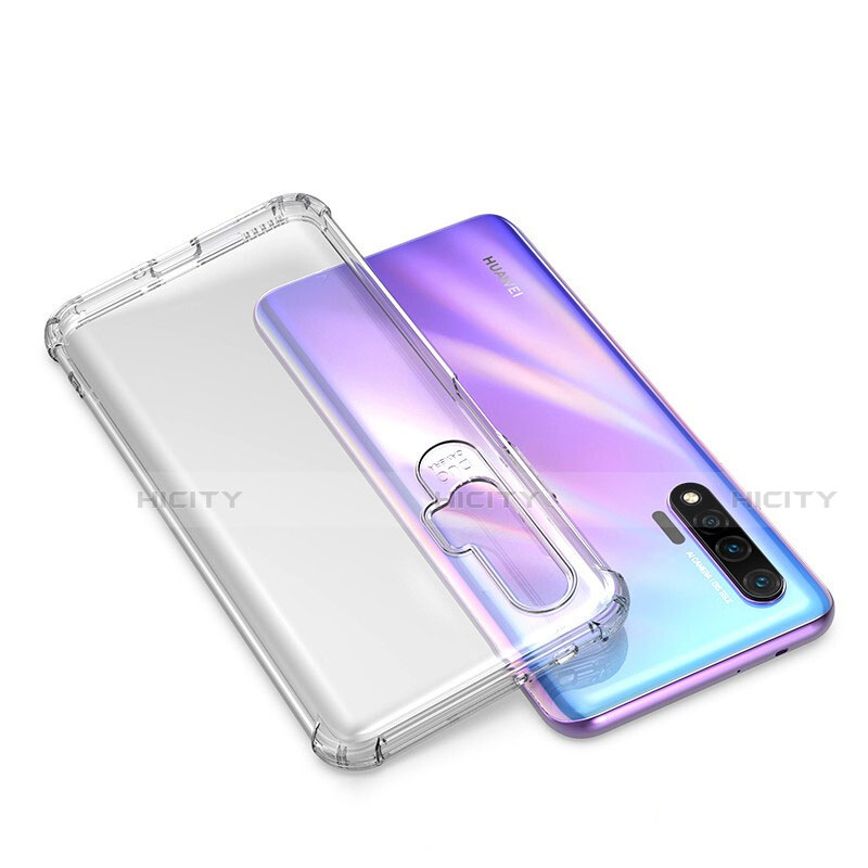 Custodia Silicone Trasparente Ultra Sottile Morbida K02 per Huawei Nova 6 5G Chiaro