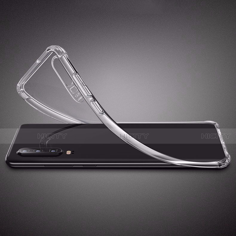 Custodia Silicone Trasparente Ultra Sottile Morbida K02 per Huawei P30 Chiaro