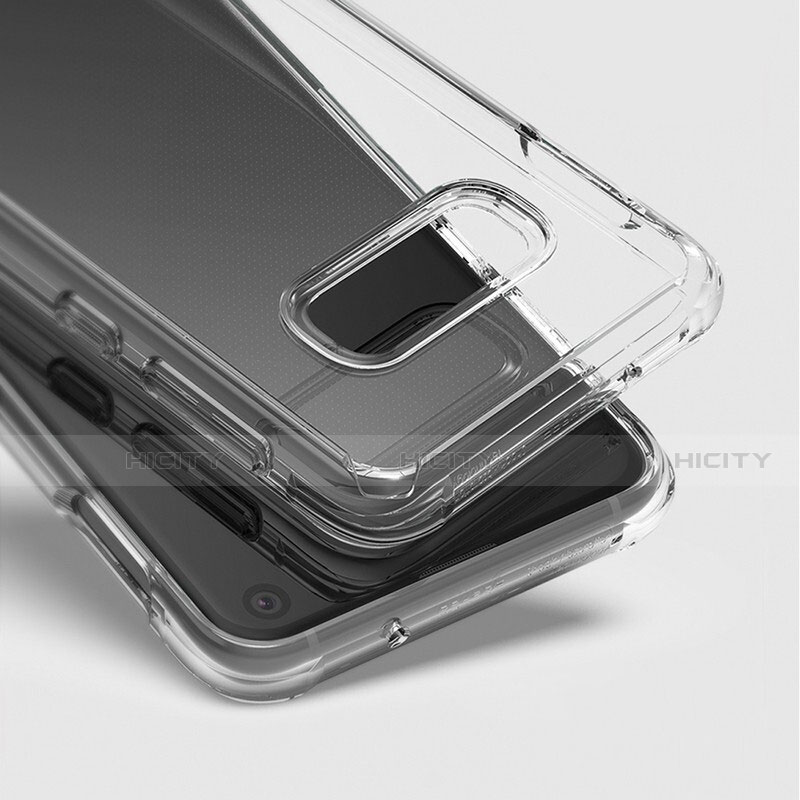 Custodia Silicone Trasparente Ultra Sottile Morbida K02 per Samsung Galaxy S10e Chiaro