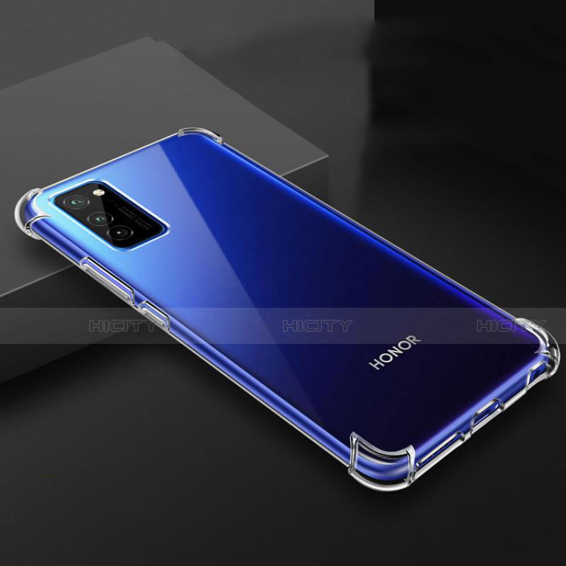 Custodia Silicone Trasparente Ultra Sottile Morbida K03 per Huawei Honor V30 5G Chiaro