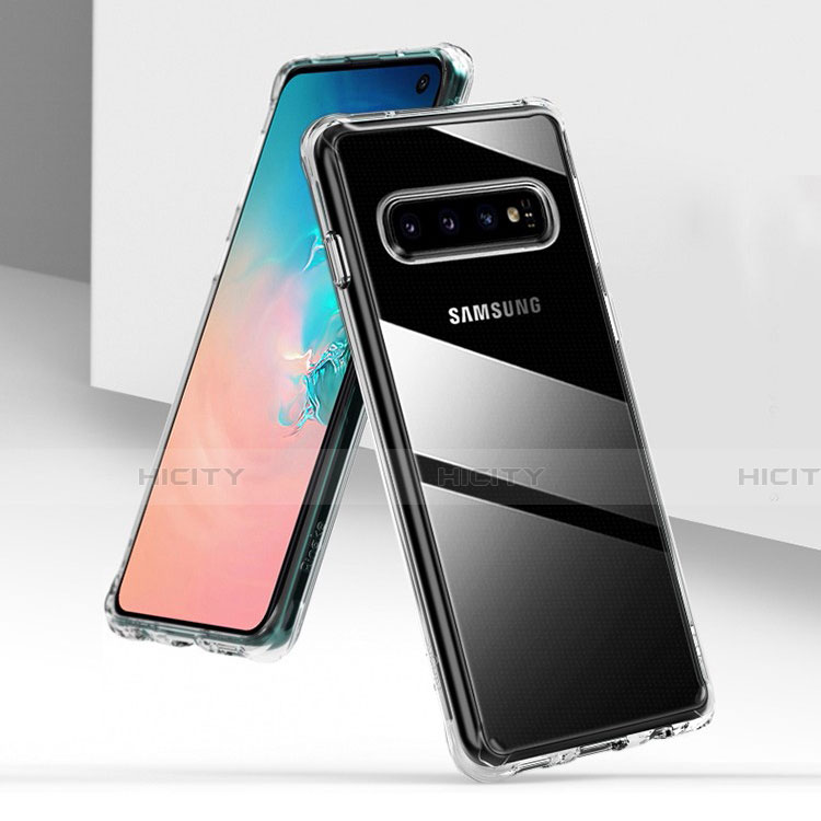 Custodia Silicone Trasparente Ultra Sottile Morbida K03 per Samsung Galaxy S10 5G Chiaro