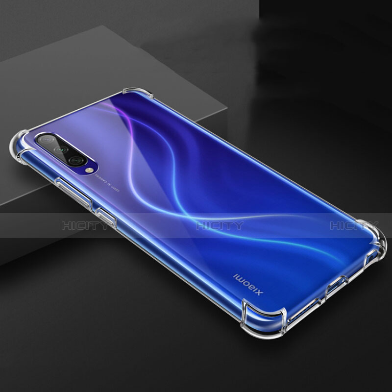 Custodia Silicone Trasparente Ultra Sottile Morbida K03 per Xiaomi Mi A3 Chiaro