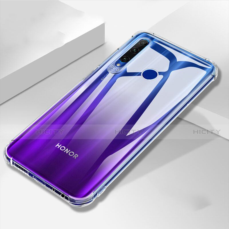 Custodia Silicone Trasparente Ultra Sottile Morbida K04 per Huawei Honor 20 Lite Chiaro