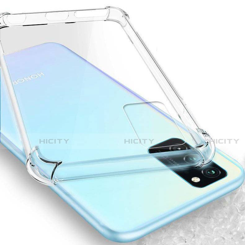 Custodia Silicone Trasparente Ultra Sottile Morbida K04 per Huawei Honor View 30 5G Chiaro