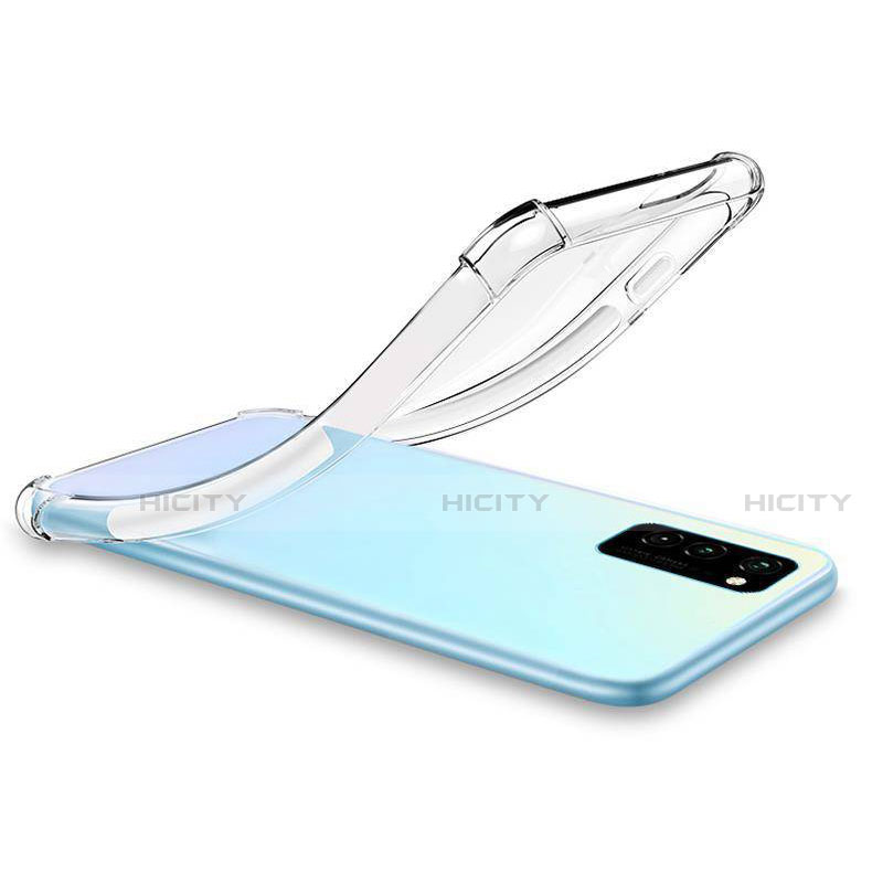 Custodia Silicone Trasparente Ultra Sottile Morbida K04 per Huawei Honor View 30 Pro 5G Chiaro