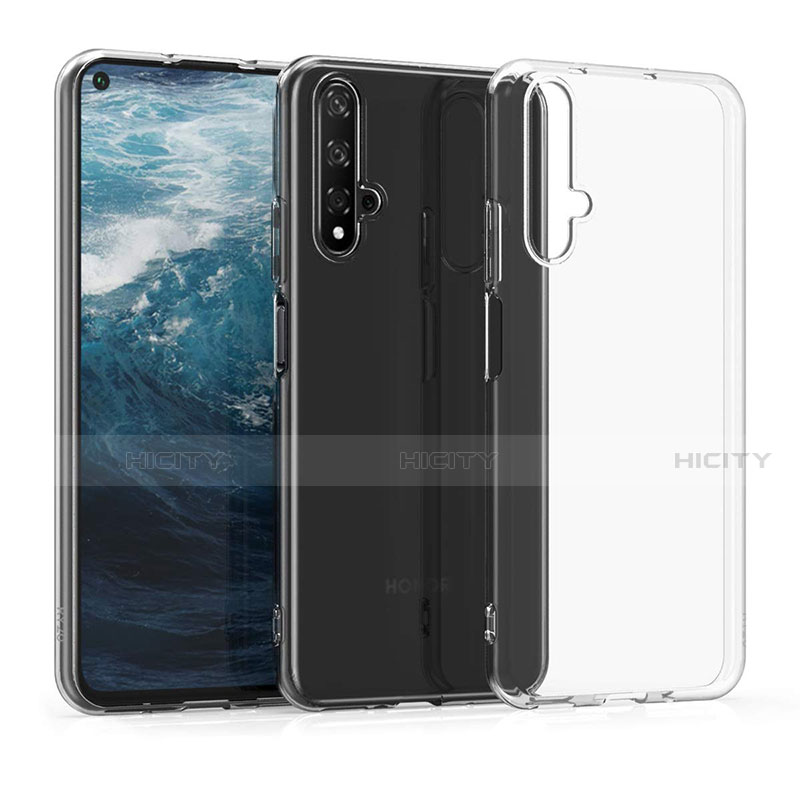 Custodia Silicone Trasparente Ultra Sottile Morbida K04 per Huawei Nova 5T Chiaro