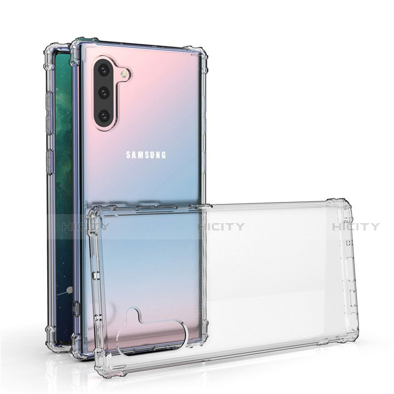 Custodia Silicone Trasparente Ultra Sottile Morbida K04 per Samsung Galaxy Note 10 5G Chiaro