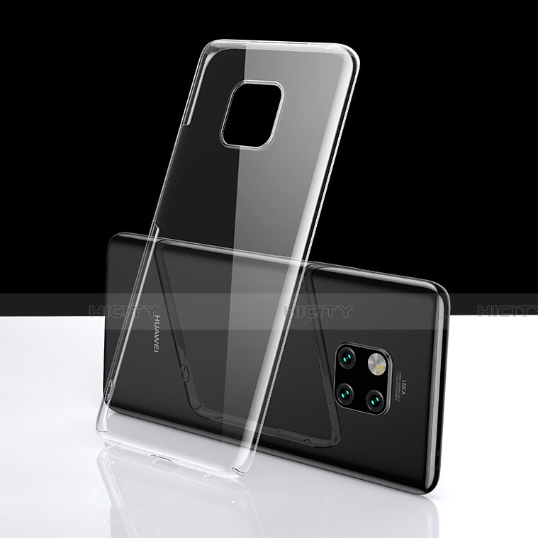 Custodia Silicone Trasparente Ultra Sottile Morbida K06 per Huawei Mate 20 Pro Chiaro