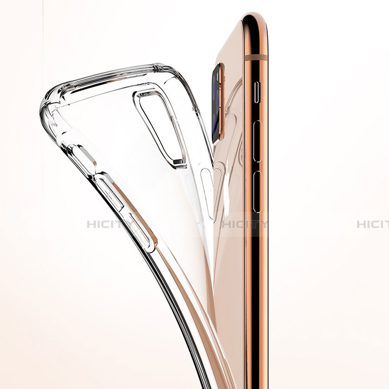 Custodia Silicone Trasparente Ultra Sottile Morbida M01 per Apple iPhone 11 Pro Chiaro