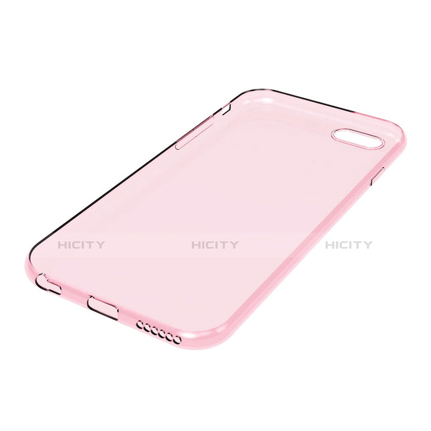 Custodia Silicone Trasparente Ultra Sottile Morbida per Apple iPhone 6S Rosa