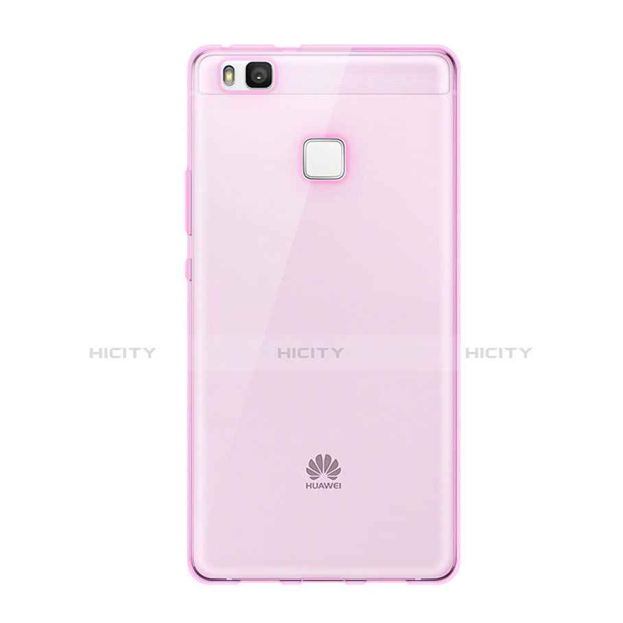 Custodia Silicone Trasparente Ultra Sottile Morbida per Huawei G9 Lite Rosa
