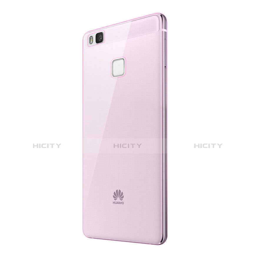 Custodia Silicone Trasparente Ultra Sottile Morbida per Huawei G9 Lite Rosa