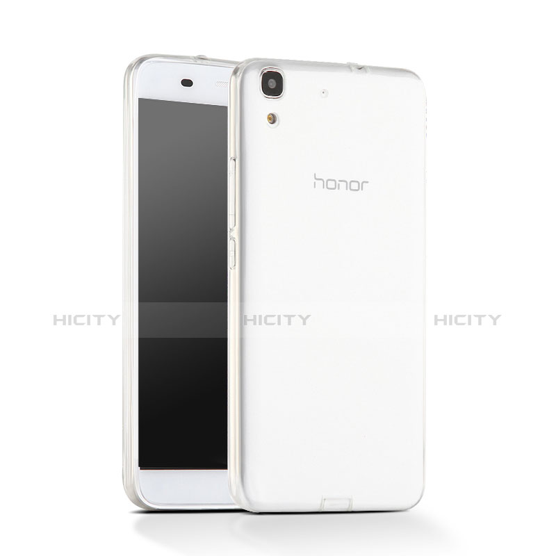 Custodia Silicone Trasparente Ultra Sottile Morbida per Huawei Honor 4A Chiaro