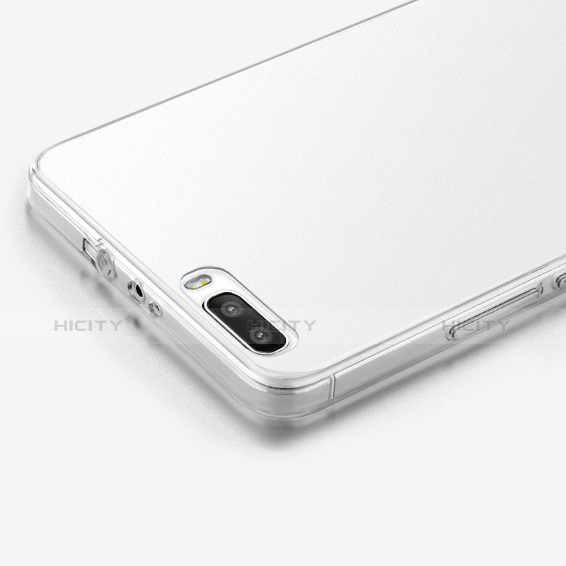 Custodia Silicone Trasparente Ultra Sottile Morbida per Huawei Honor 6 Plus Chiaro