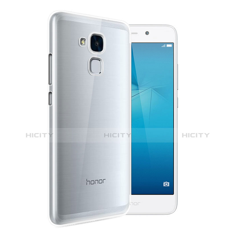 Custodia Silicone Trasparente Ultra Sottile Morbida per Huawei Honor 7 Lite Chiaro