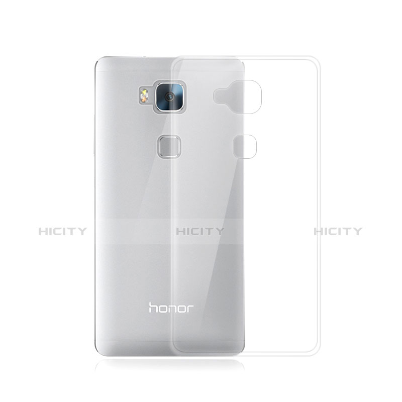 Custodia Silicone Trasparente Ultra Sottile Morbida per Huawei Honor Play 5X Chiaro