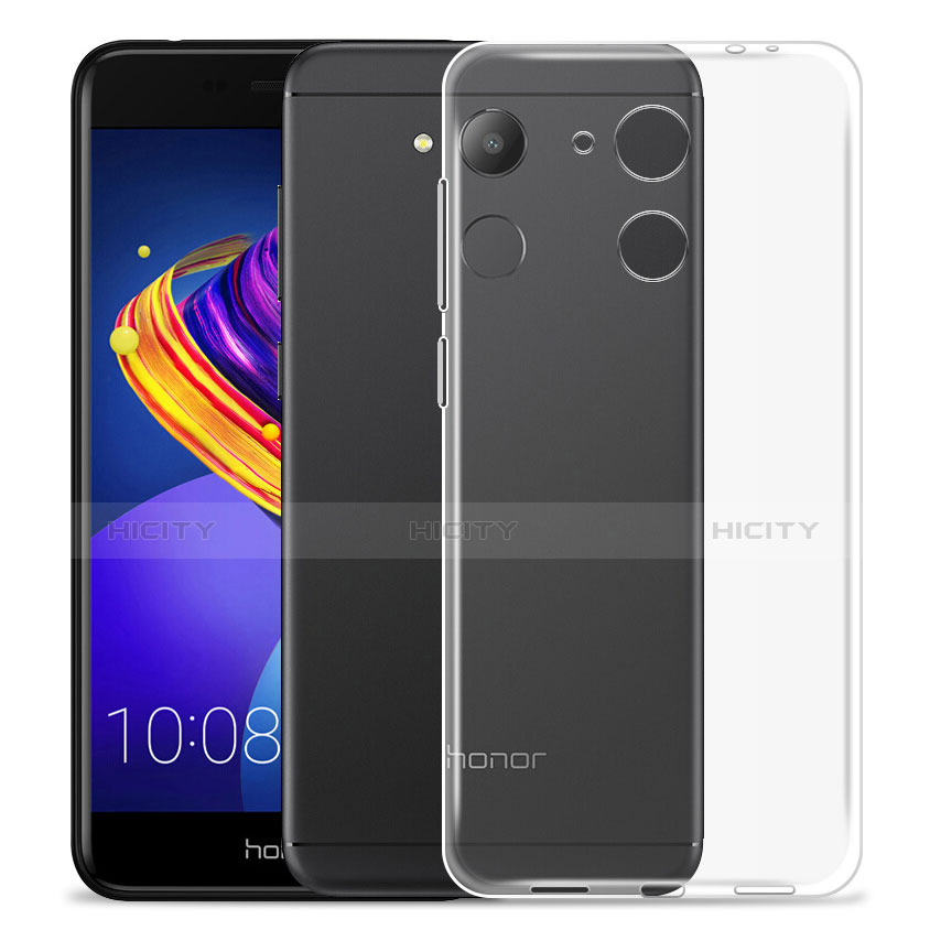 Custodia Silicone Trasparente Ultra Sottile Morbida per Huawei Honor V9 Play Chiaro