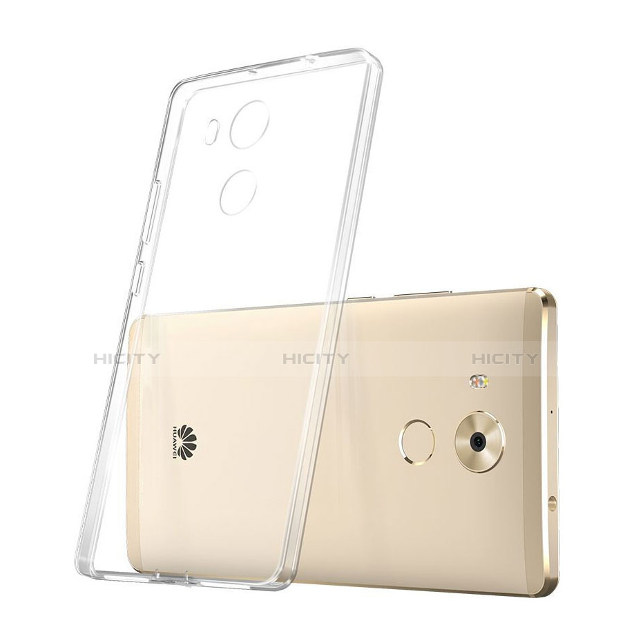 Custodia Silicone Trasparente Ultra Sottile Morbida per Huawei Mate 8 Chiaro
