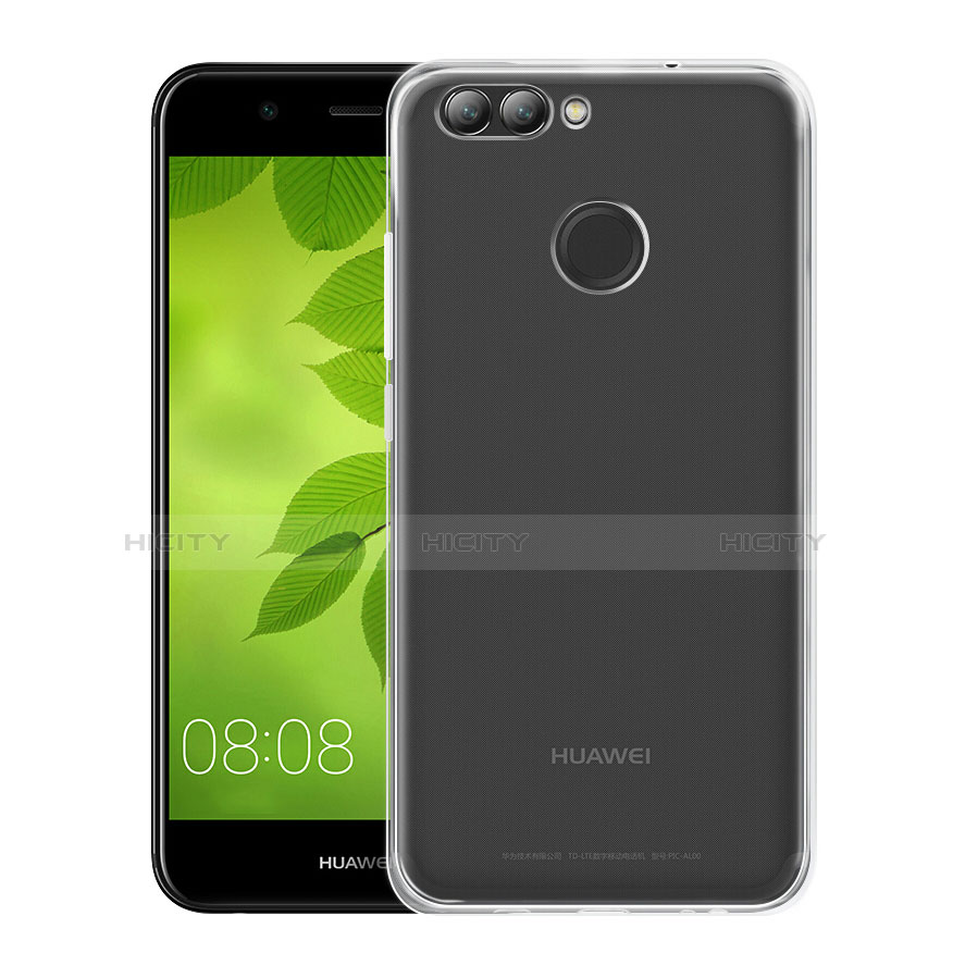 Custodia Silicone Trasparente Ultra Sottile Morbida per Huawei Nova 2 Chiaro