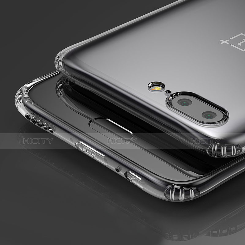 Custodia Silicone Trasparente Ultra Sottile Morbida per OnePlus 5 Chiaro