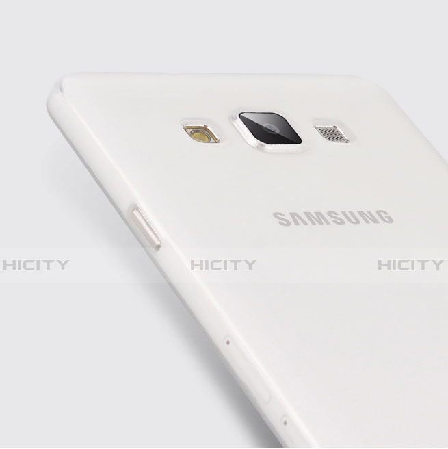 Custodia Silicone Trasparente Ultra Sottile Morbida per Samsung Galaxy A3 Duos SM-A300F Chiaro