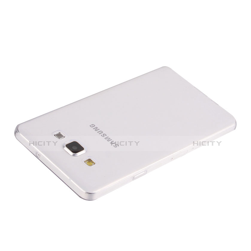 Custodia Silicone Trasparente Ultra Sottile Morbida per Samsung Galaxy A3 SM-300F Chiaro