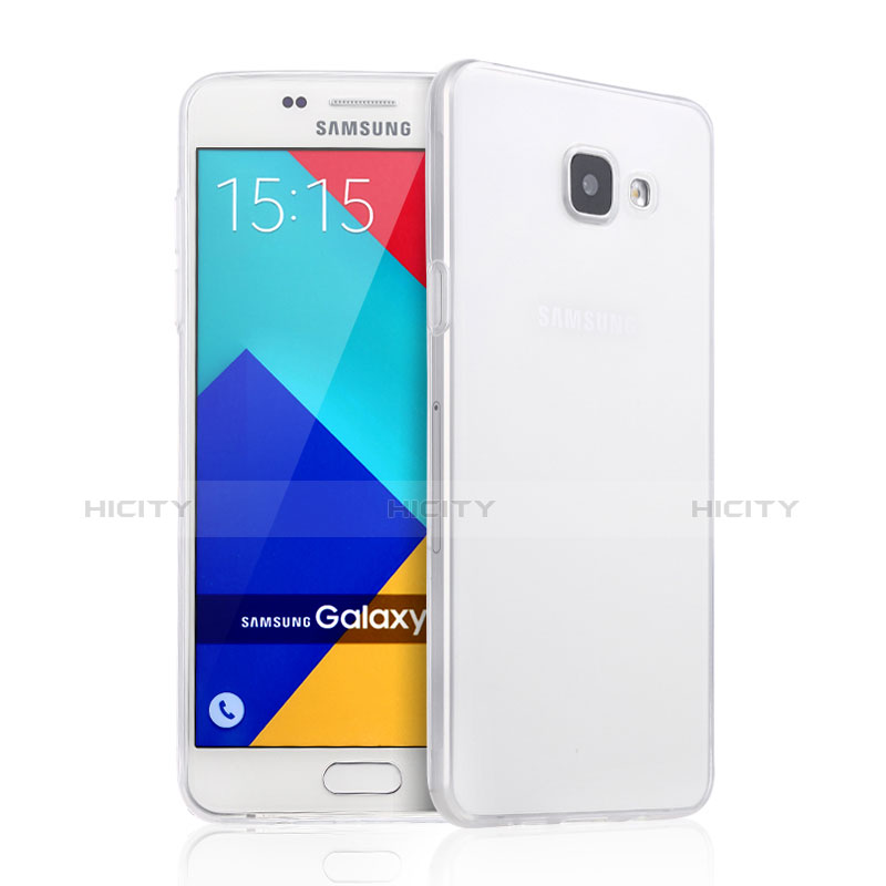 Custodia Silicone Trasparente Ultra Sottile Morbida per Samsung Galaxy A5 (2016) SM-A510F Chiaro