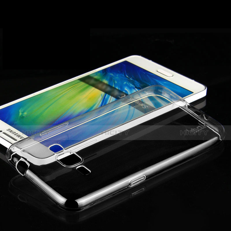 Custodia Silicone Trasparente Ultra Sottile Morbida per Samsung Galaxy J1 (2016) J120F Chiaro