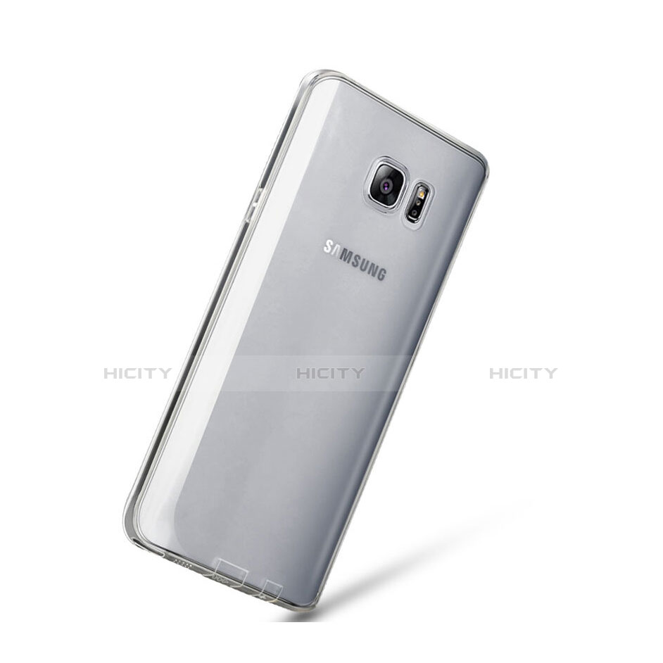Custodia Silicone Trasparente Ultra Sottile Morbida per Samsung Galaxy Note 5 N9200 N920 N920F Chiaro