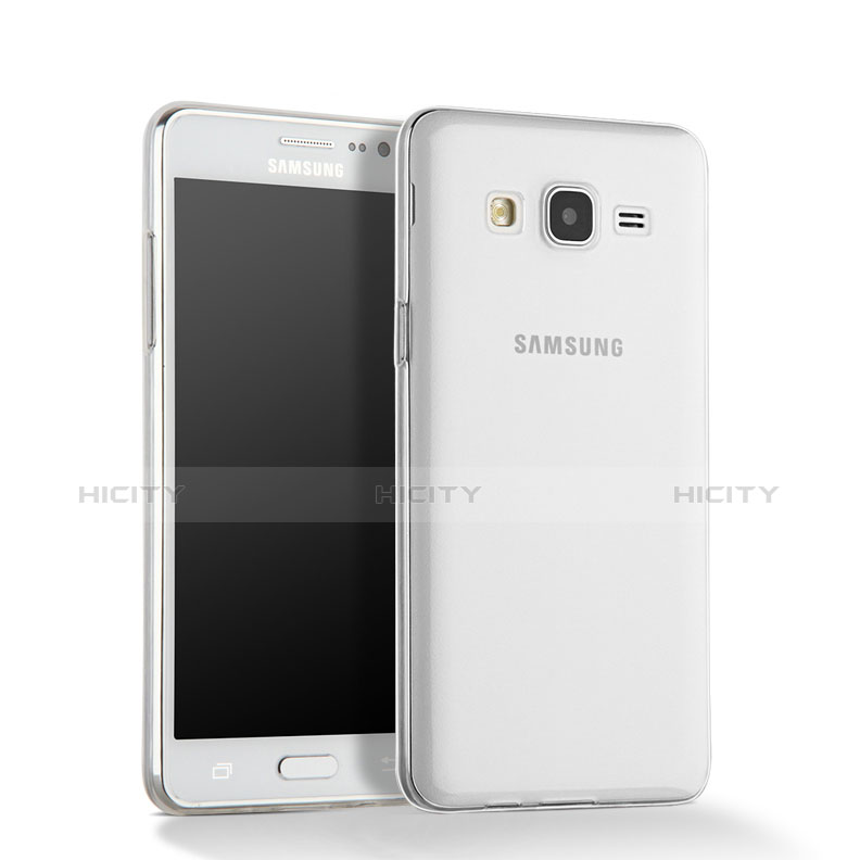 Custodia Silicone Trasparente Ultra Sottile Morbida per Samsung Galaxy On5 G550FY Chiaro