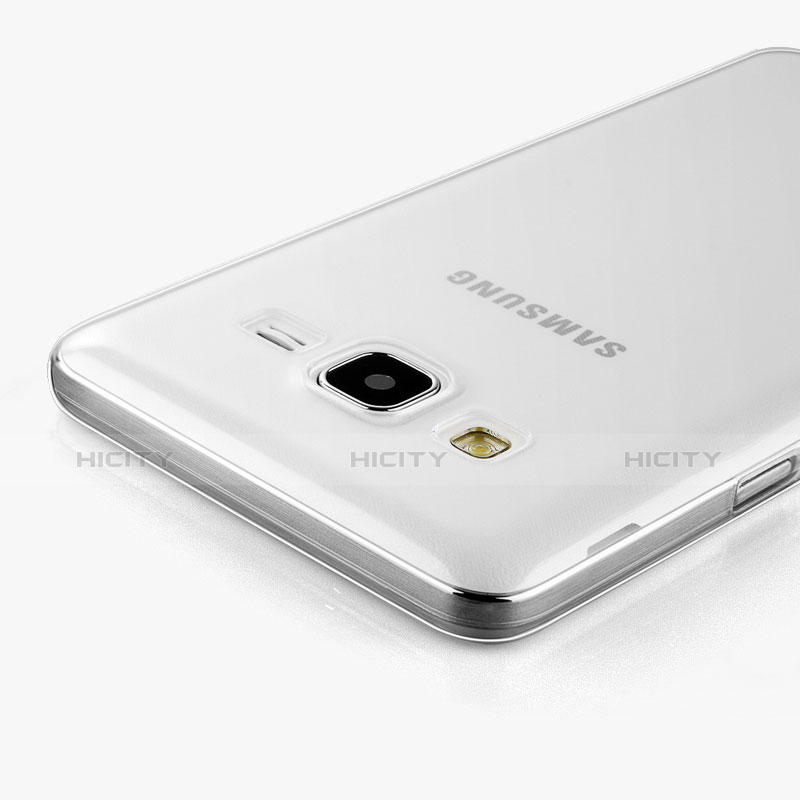 Custodia Silicone Trasparente Ultra Sottile Morbida per Samsung Galaxy On5 Pro Chiaro