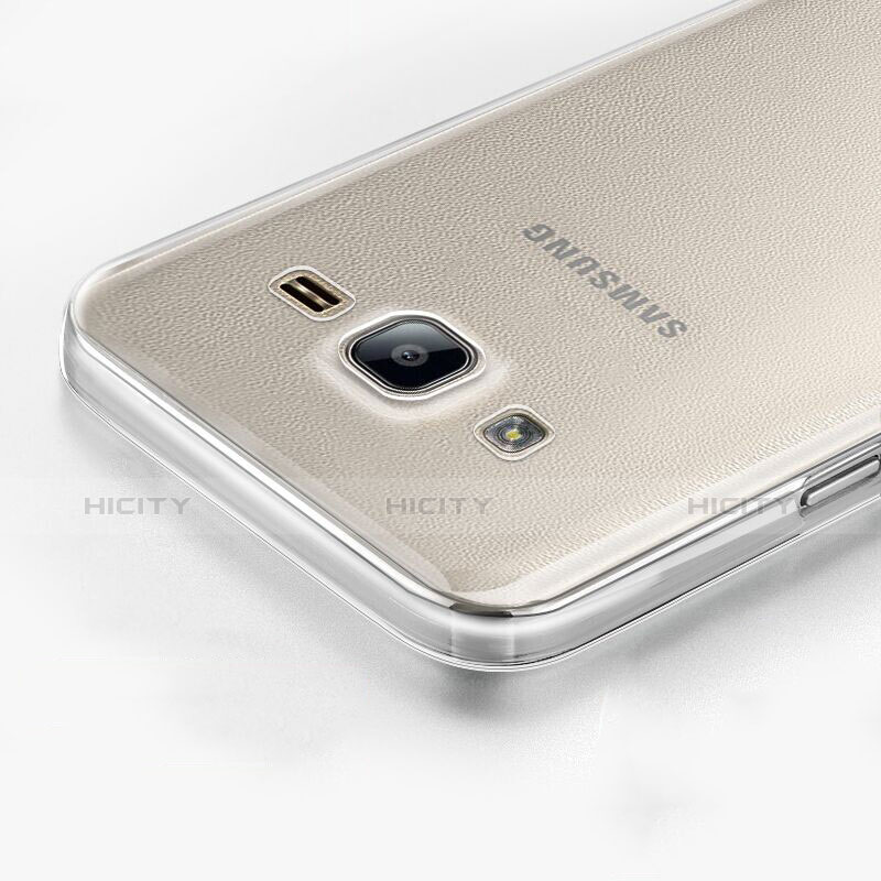 Custodia Silicone Trasparente Ultra Sottile Morbida per Samsung Galaxy On7 Pro Chiaro