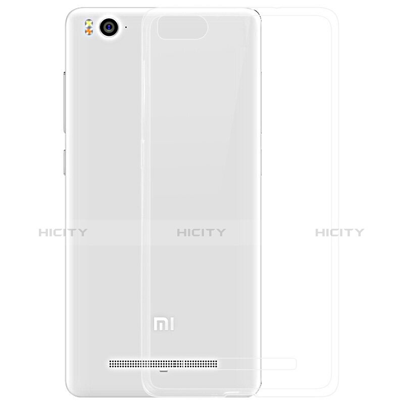 Custodia Silicone Trasparente Ultra Sottile Morbida per Xiaomi Mi 4C Chiaro