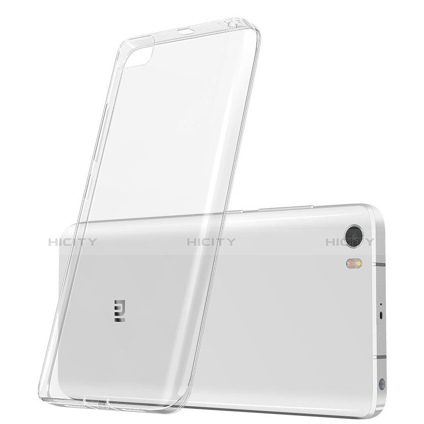Custodia Silicone Trasparente Ultra Sottile Morbida per Xiaomi Mi 5 Chiaro