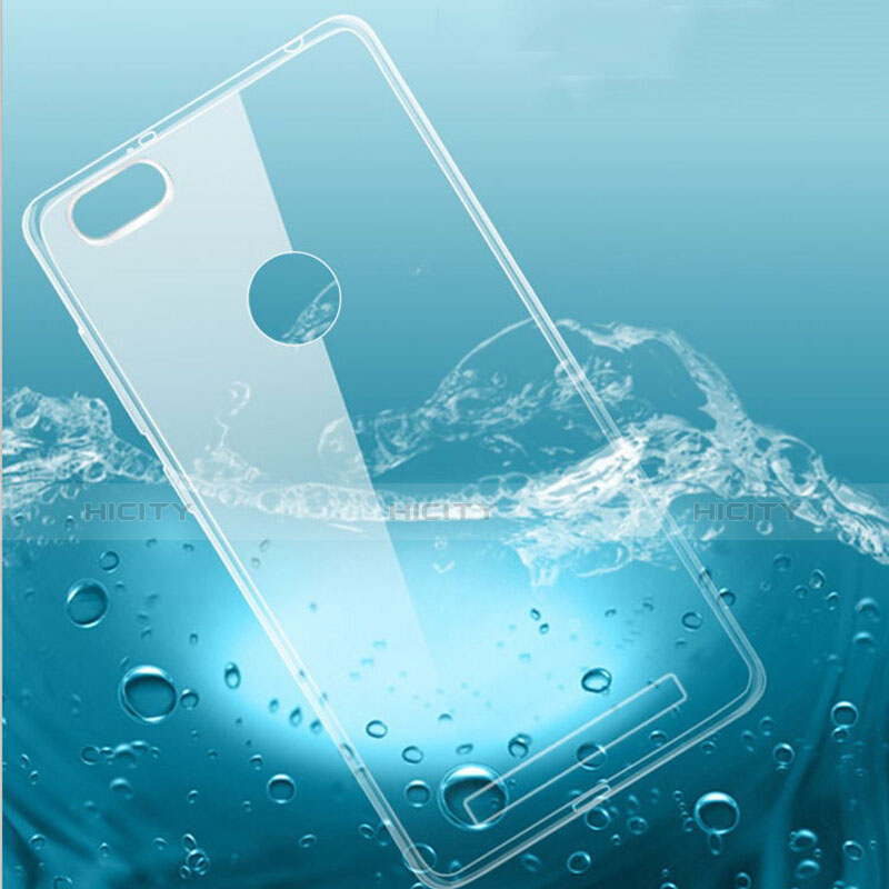 Custodia Silicone Trasparente Ultra Sottile Morbida per Xiaomi Redmi 3 High Edition Chiaro