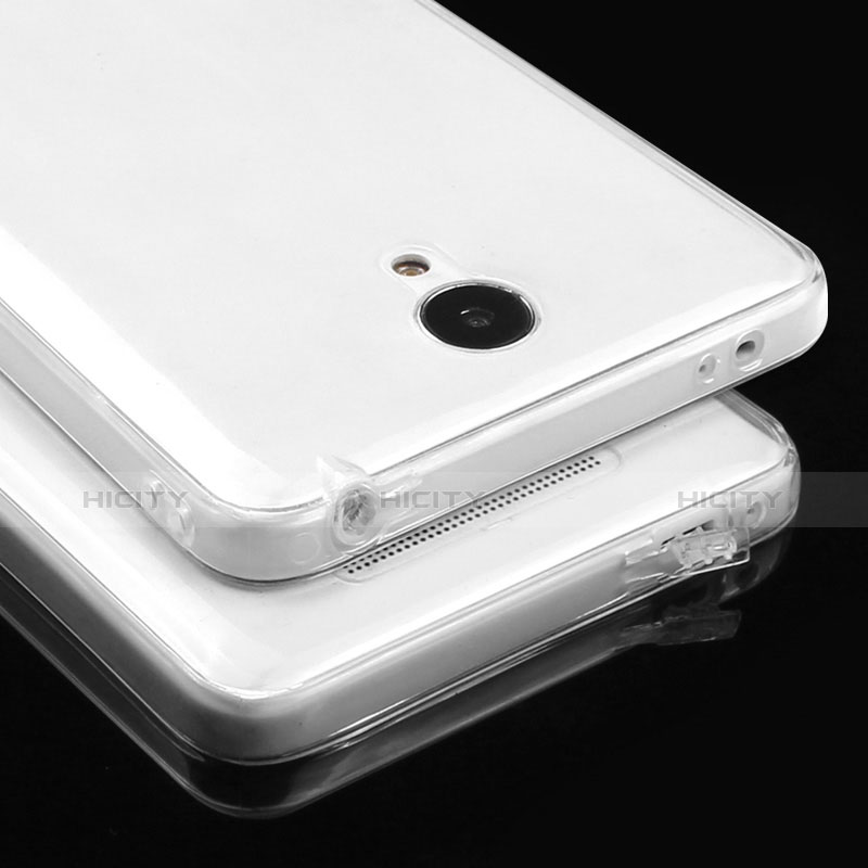 Custodia Silicone Trasparente Ultra Sottile Morbida per Xiaomi Redmi Note 2 Chiaro