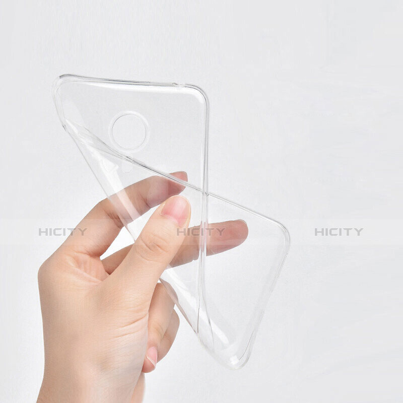 Custodia Silicone Trasparente Ultra Sottile Morbida per Xiaomi Redmi Note 3 MediaTek Chiaro