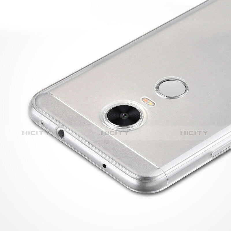 Custodia Silicone Trasparente Ultra Sottile Morbida per Xiaomi Redmi Note 3 Pro Chiaro
