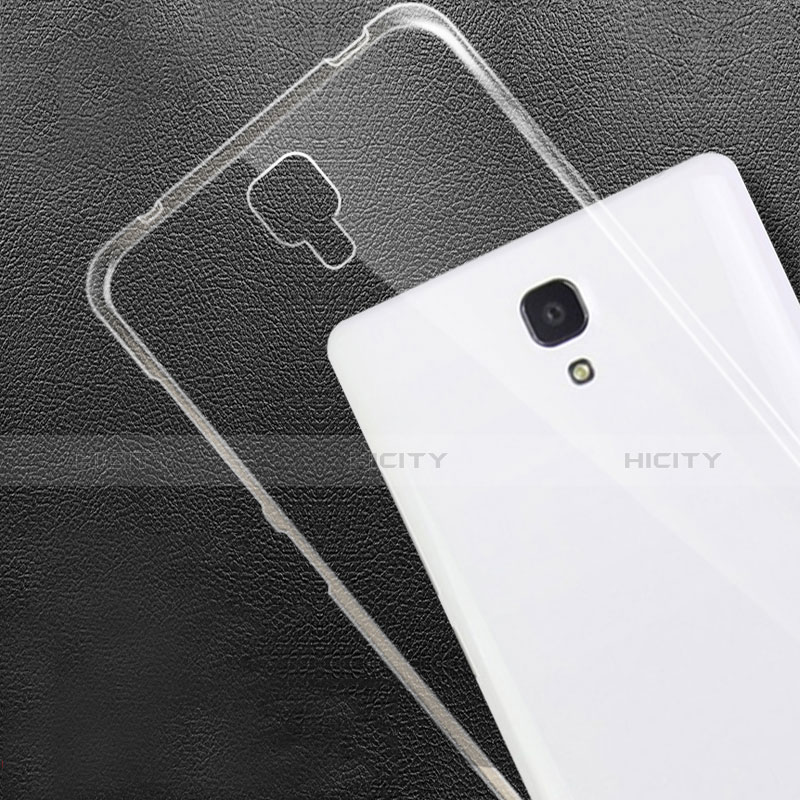 Custodia Silicone Trasparente Ultra Sottile Morbida per Xiaomi Redmi Note 4G Chiaro