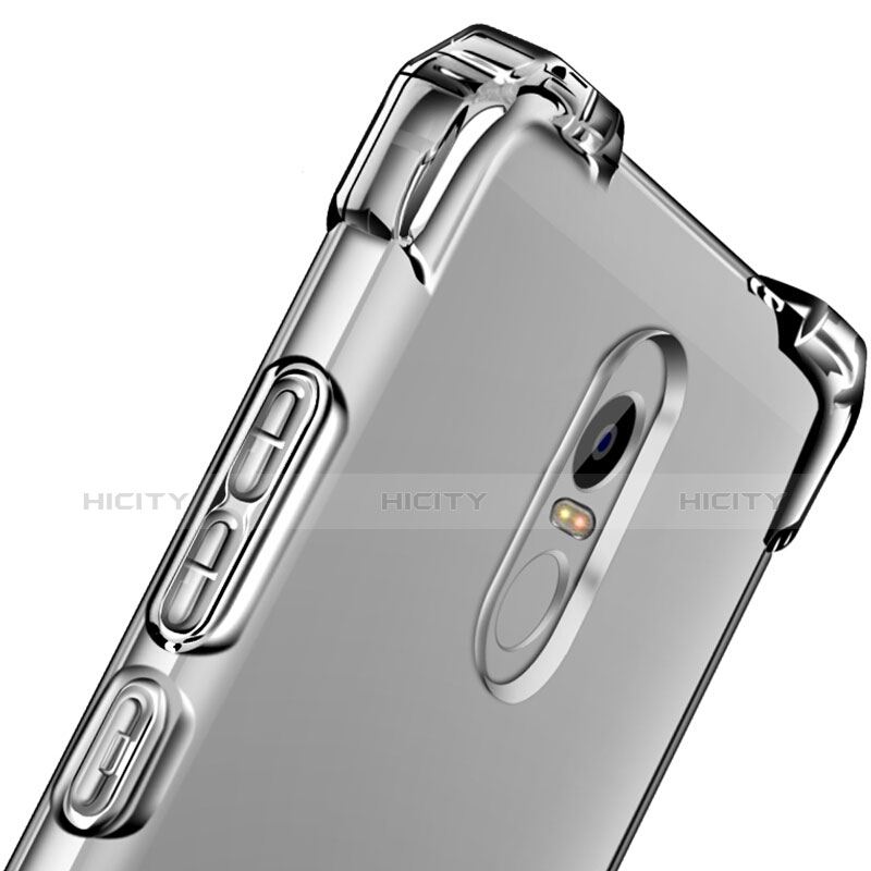 Custodia Silicone Trasparente Ultra Sottile Morbida per Xiaomi Redmi Note 4X Chiaro