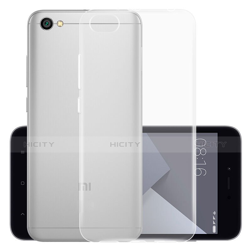 Custodia Silicone Trasparente Ultra Sottile Morbida per Xiaomi Redmi Note 5A Standard Edition Chiaro