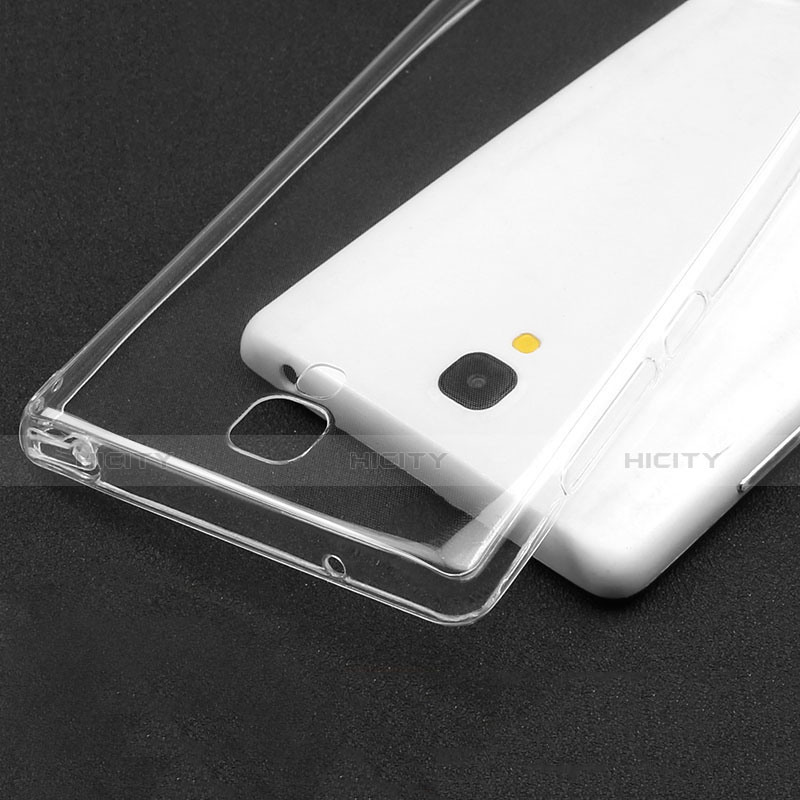 Custodia Silicone Trasparente Ultra Sottile Morbida per Xiaomi Redmi Note Chiaro