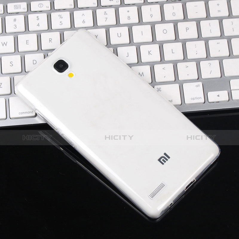 Custodia Silicone Trasparente Ultra Sottile Morbida per Xiaomi Redmi Note Prime Chiaro